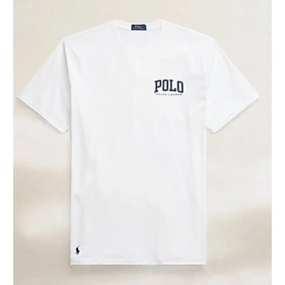 Polo Ralph Lauren White Long Jersey Short Sleeve T-Shirt Men's 4XLT NWT $65